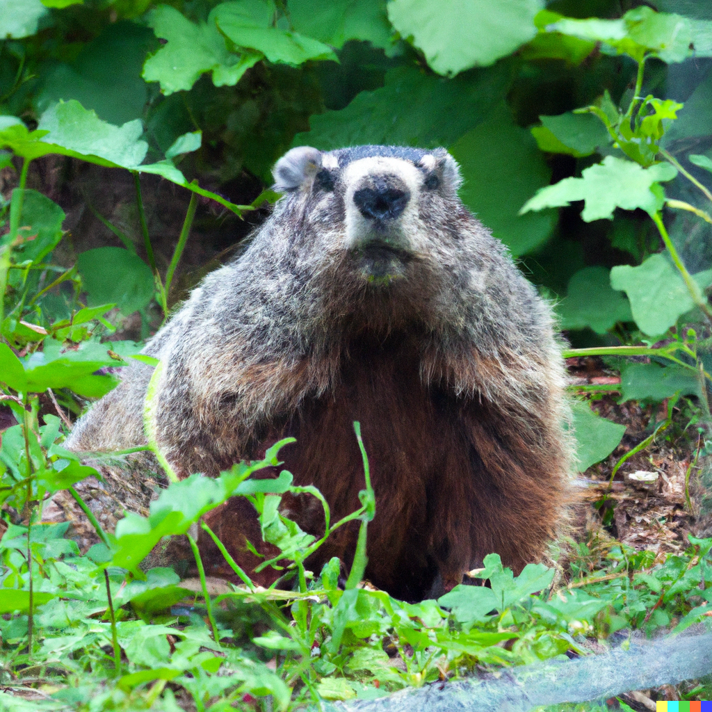 Ground Hog in your Garden